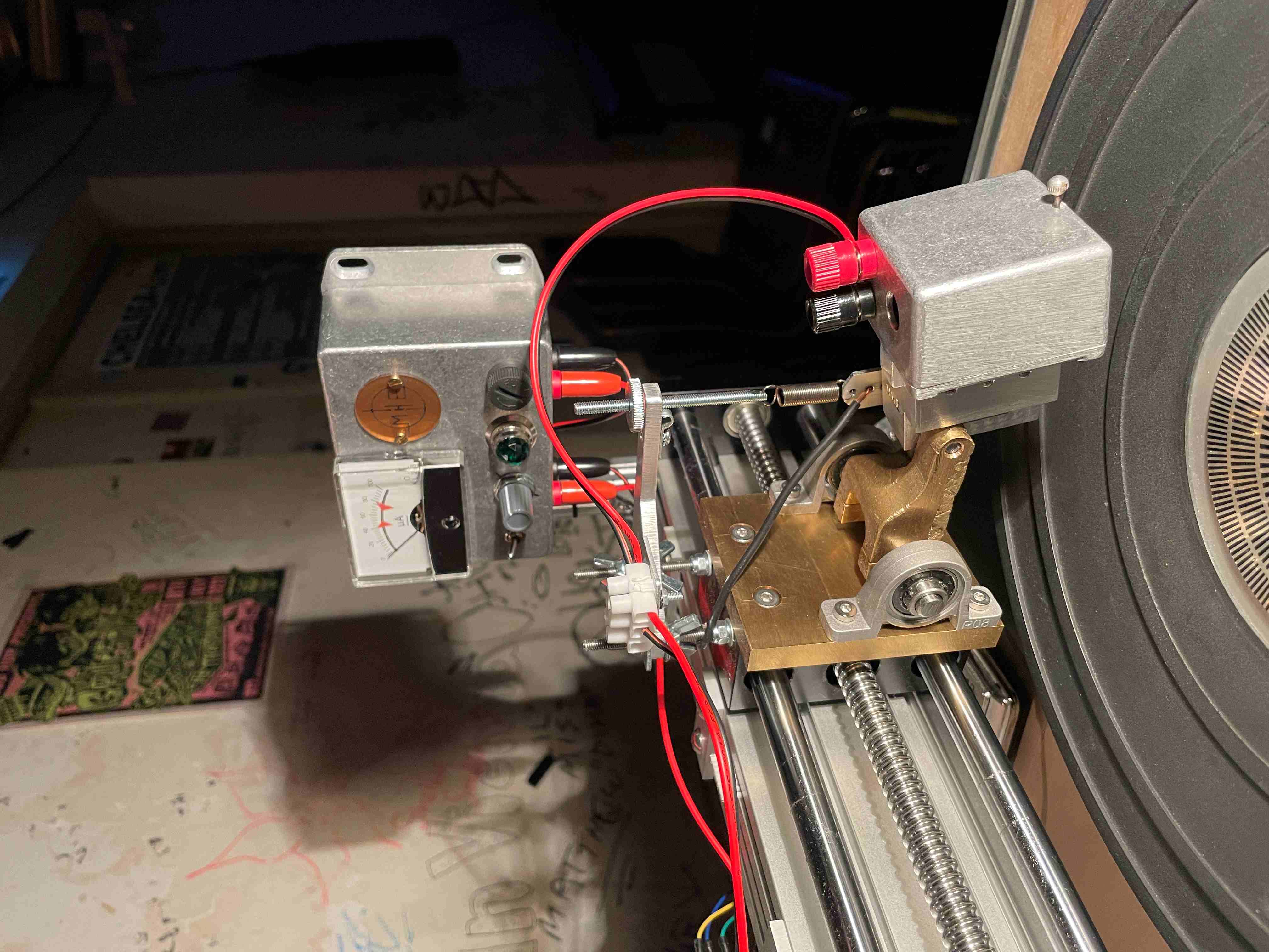 Plattenspieler Gesamtansicht